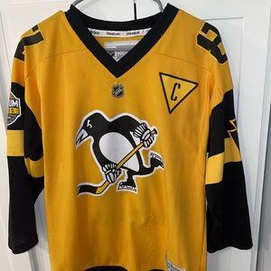 Sydney Crosby Pittsburgh Penguins Reebok Jersey (Alternate Yellow) Youth L/XL